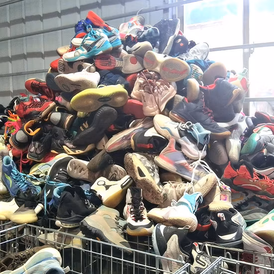 Factory Wholesale Used Branded Shoes Sneaker Original Second Hand Sport Running Shoes