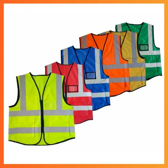 Road Construction Sanitation Workers Clothes High Visibility Security Motorcycle Running Reflective Safety Vest 