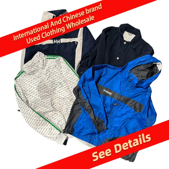 Used Clothing Sport Wear Container Thrift Branded Second Hand Children Clothes From Europe Wholesale Brand Used Clothes 