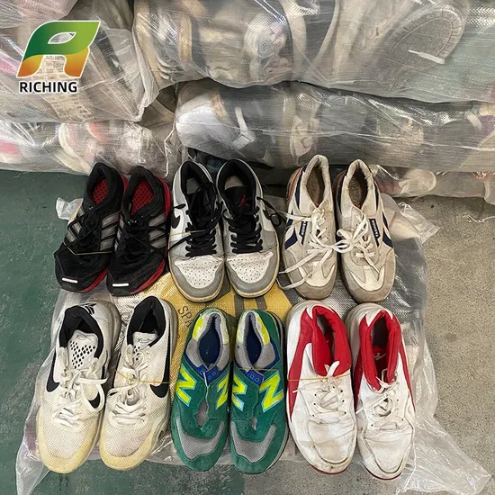 Riching Luxury New Style Ladies Mixes Second Hand Used Branded Sports Shoes for Men and Women 