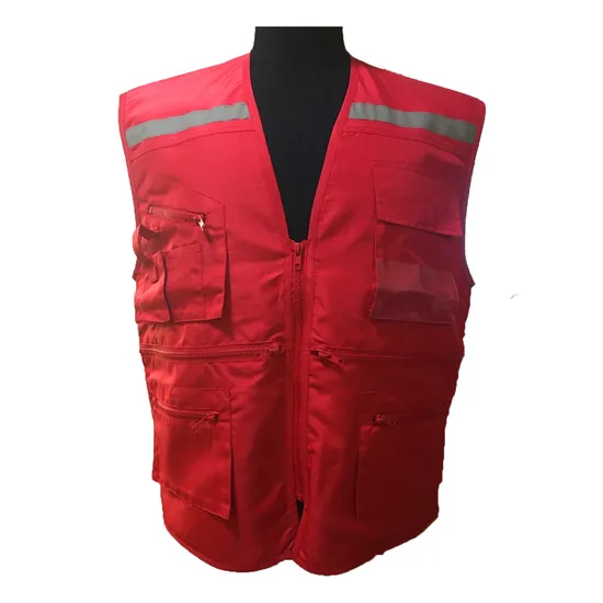 Reflective Safety Vest for Enhanced Visibility and Comfort 