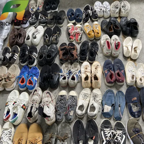 High Quality Wholesale Miami Imported Lots of Used Tennis Shoes Women in Canada Second Hand Leather Shoes and Boots Zambia Bales 