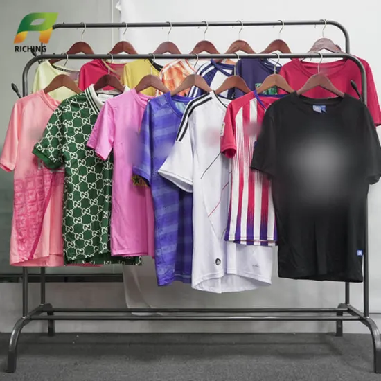 Imported Guangzhou Riching Extra Quantity Ladies Man Originally Sport Branded Hoodie Used Brand Clothes 