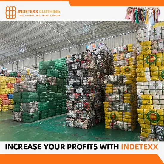 Korea Used Clothing Mixed Bales Grade a in Bulk Distributors Including Kids Men and Women First Factory Wholesale Second Hand Clothes 
