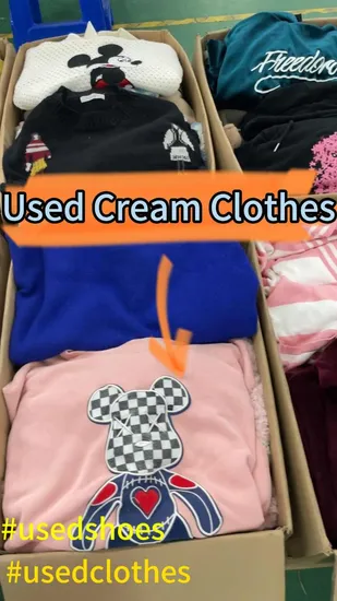 China Supplier Second Hand Clothes Vintage Clothes Thrift Clothes Branded Second Hand Clothes Bales From UK 45kg