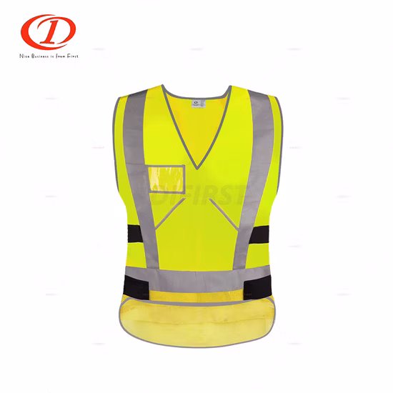 100% Polyester Mesh Reflective Safety Vest with ANSI/Isea 107