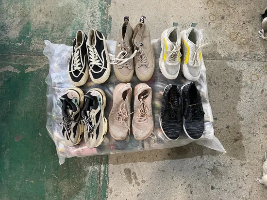 Factory Wholesale Shoes Second Hand Mixed Original Brand Used Shoes Big Size Sport Shoes 