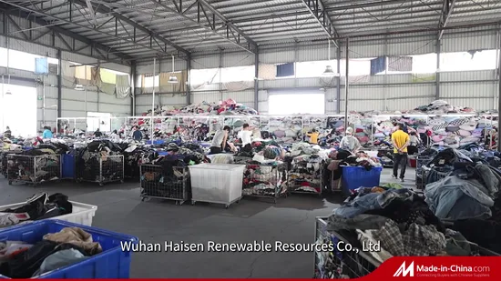 High Quality Wholesale Bulk Used Clothes Secondhand Clothing in Bales Second Hand Clothes 